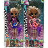 L.O.L. 2 Li Gerçek Saçlı L.O.L. Bebek Omg Sonsuz Hareketli Tekli L.O.L. Omg Bebek - Ürün 26CM - Sarı