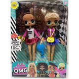 L.O.L. Gerçek Saçlı 2'li L.O.L. Bebek Omg Sonsuz Hareketli 26 Cm.