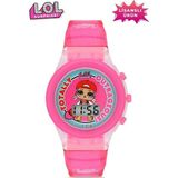 L.O.L LOL7210 Pembe Işıklı Çocuk Kol Saati