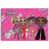 L.O.L. Omg 17X25 15 Sayfa Mor Resim Defteri