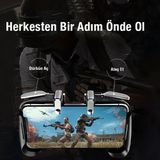 L1-R1 Telefon Oyun Kolu, 4-6.5inch Telefon Uym, Call Of Duty Oyun Kolu, Gamer Tetik - Standart