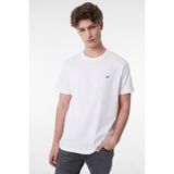 L60UFQ Small Logo Lee Erkek T-Shirt L60UFQ12 White - Beyaz - 3XL
