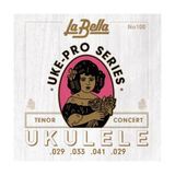 La Bella 100 Uke-Pro Tenor Konseri Akustik Halk Ukulele Dize