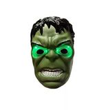 La Bella Bazar Led Işıklı Maske Işıklı Hulk Maskesi Led Light Hulk Mask Yeşil Adam Maskesi Işıklı Cadılar Bayramı M