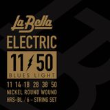 La Bella HRS-BL Blues Light, elektro gitar için teller, 11/50
