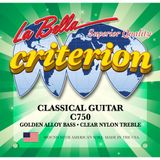 La Bella Strings La Bella C750 Criterion Klasik Gitar Tel Takımı | Yüksek Kalite Naylon ve Gümüş Sarım, Net Tını ve Ekonomik Fiyat