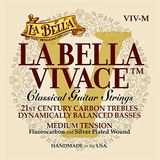 La Bella VIV-M La Bella Vivace Florokarbon Klasik Gitar Telleri - Orta Gerilim