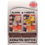 La Benedic 4 Aşamalı Keratin Botox Hızlı Düzleştirici & Bakım Brezilya Fönü Jel Set (AÇIK RENKLİ SAÇLAR IÇİN)
