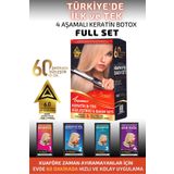 La Benedic 4 Aşamalı Keratin Botox Hızlı Düzleştirici & Bakım Full Set (Açık Renkli Saçlar İçin)