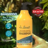 La Benedic 500 ml Collagen Keratin Salt Paraben Free Onarıcı Tüm Saç Tipleri İçin Şampuan