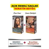 La Benedic Avantajlı Keratin Botox Onarıcı ve Düzleştirici Full Set (Açık Renkli Saçlar Için)