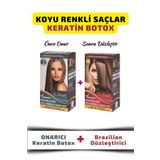 La Benedic Avantajlı Keratin Botox Onarıcı ve Düzleştirici Full Set (Koyu Renkli Saçlar Için)