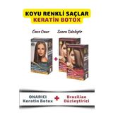 La Benedic Ekonomik 3'lü Keratin Botox Onarıcı Ve Düzleştirici Full Set (KOYU RENKLİ SAÇLAR IÇİN)