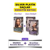 La Benedic EKONOMİK 3'LÜ SILVER KERATİN BOTOX ONARICI VE DÜZLEŞTİRİCİ FULL SET (SILVER VE AÇIK SARI RENKLİ SAÇ