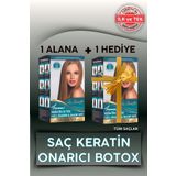 La Benedic Tr'de Ilk 4 Aşamalı Keratin Botox Hızlı Onarım Bakım Full Jel Set (TÜM SAÇLAR IÇİN)