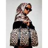 LA BOUTIQUE LB ÇANTA-5103 LEOPAR SEYAHAT ÇANTASI