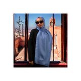 LA BOUTIQUE SİMLİ ŞAL - İNDİGO - 70X190