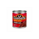 La Costena La Costeña Chipotle Peppers in Adobo Sauce 199 g – Domates Sosunda Tütsülenmiş Jalapeño Biber