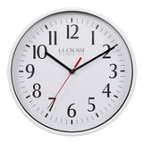 La Crosse 404-3025W 10" Basics Quartz Analog Duvar Saati - Beyaz