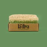 La Diva Aloe Vera Kabak Lifli Sabun - Yeşil - 130 gr - Montajsız