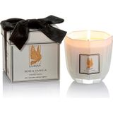La Fann Rose & Vanilla Kokulu Mum 200g - Beyaz - 1 Adet