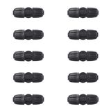 La Farah Damla Sistemi Parçaları, Damla Sulama Bağlantı Parçaları 1/2 İnç Damla Borusu için Dikenli Düz Konnektörleri Kilitleyin (1/2 "ID x 0.66" OD) - 10'lu Paket