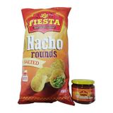 La Fiesta Nacho Cips 450G. + La Fiesta Mild Salsa Dip Sos 315G. - 715 gr