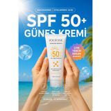 La Joliesse Ultra Sun Protect SPF 50+ Güneş Kremi 100 ml, Hyaluronik Asit, Niacinamide, Argan Yağı ve Vitamin E UVA + UVB Geniş Spektrumlu Koruma, Yoğun Nemlendirici, Vegan