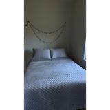 La Lune Home Bıanca Yatak Örtüsü - Gri - 240 x 260 cm