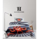 La Lune Home Çocuk Kapitone Yatak Örtüsü - Mavi - 180 x 240 cm