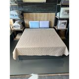 La Lune Home Peluş Çok Amaçlı Yatak Örtüsü - Bej - 200 x 220 cm