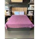 La Lune Home Peluş Çok Amaçlı Yatak Örtüsü - Mor - 160 x 220 cm