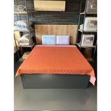 La Lune Home Peluş Çok Amaçlı Yatak Örtüsü - Turuncu - 160 x 220 cm