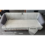 La Lune Home Peluş Koltuk Örtüsü - 175 x 215 cm - Gri