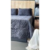 La Lune Home Peluş Uyku Seti - Antrasit - 220X240
