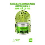 LA MATCHA Neon Series Premium Ceremonial Grade Matcha 30 g – Japon Yeşil Çay Tozu