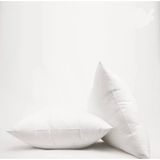 La Mehser Premium Orta Sert 2li Set Silikon Yastık 50X70 Uyku Yastığı Otel Yastığı 800GR Silikon Elyaf Dolgu - 50 x 70 cm - Beyaz