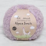 La Mia Alpaca Boucle 34391 L346 50 gr Lila El Örgü İpi