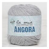 La Mia Angora 34013 L047 Gri El Örgü İpi