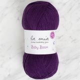 La Mia Baby Boom 34265 60 Patlıcan Moru El Örgü İpi