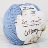 La Mia Cottony 33568 P9-L009 Mavi Bebek El Örgü İpi