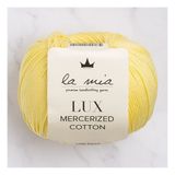 La Mia Lux Mercerized Cotton 33753 177 Sarı El Örgü İpi