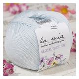 La Mia Mercerized Cotton 33592 79 Bebe Mavi El Örgü İpi
