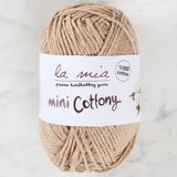 La Mia Mini Cottony 25 gr Bej Bebek El Örgü İpi