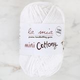 La Mia Mini Cottony 25 gr Beyaz Bebek El Örgü İpi
