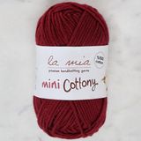 La Mia Mini Cottony 25 gr Bordo Bebek El Örgü İpi