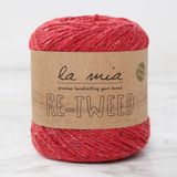 La Mia Re-Tweed L165 Kırmızı Melanj El Örgü İpi