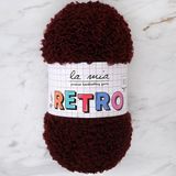 La Mia Retro LM3201 Koyu Kahverengi El Örgü İpi