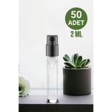 la mia verita Boş Parfüm Şişesi Cam Şişe Sprey Set 2 ml (50 Adet)