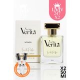 la mia verita Comme Une Evidence Parfüm Kadın Şipre Çiçeksi Lmv247 Top Kalite Esans Edp 50 ml X2 Adet